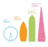 How tall is the Shard? 